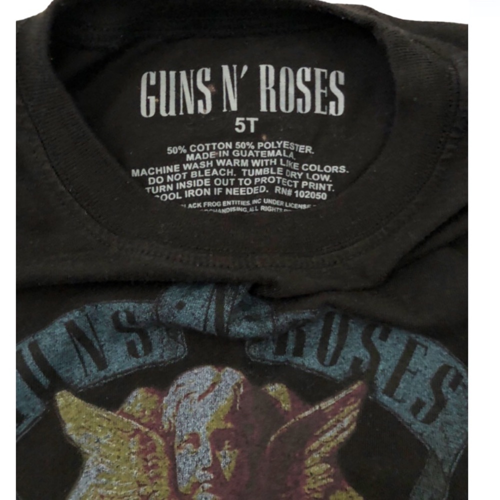Guns N’ Roses “Sweet Kid Of Mine” Kids T-Shirt 5T - Picture 3 of 3